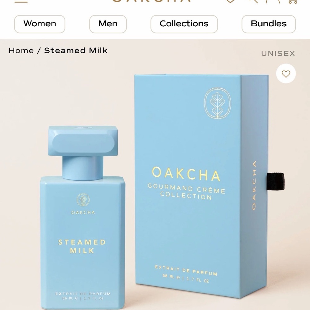 Oakcha Steamed Milk Perfume NWT - Picture 6 of 6